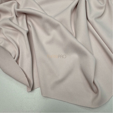 Трикотаж в рубчик цвет бежевый, арт. TM2112-3