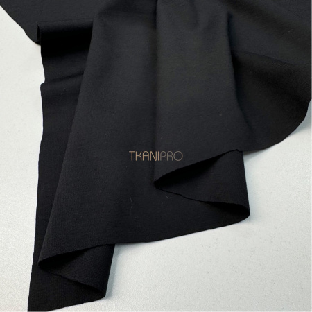 Трикотаж джерси цвет черный, арт. DN3101-8