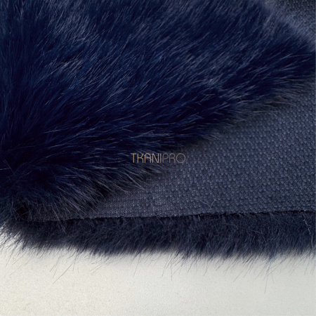 Соболь искусственный мех цвет синий, арт. EN311-7