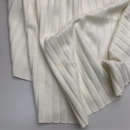 Ткань лапша трикотажная ванильная, арт. WD4402-2