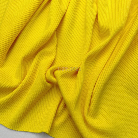 Трикотаж Кашкорсе с вискозой, арт. DW1962-16 цвет желтый
