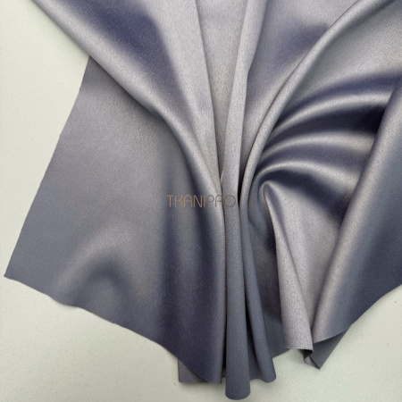 Атлас плотный цвет серый, арт. A2098-7